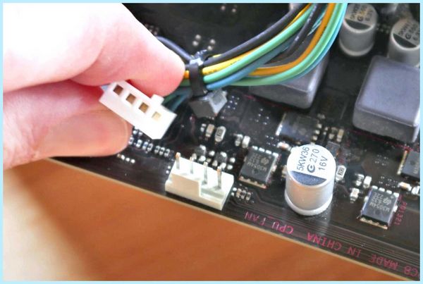 Power fan connector (power, connector, материнской плате, motherboard connector, control speed) Power fan connector