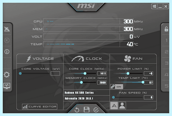 Power limit в msi