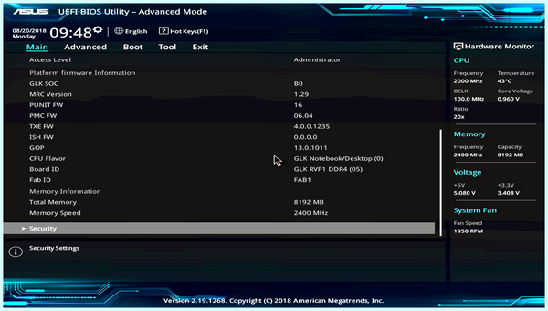 Power on display (power, display, жесткий диск, операционной системы, BIOS UEFI, встроенный дисплей) Power on display