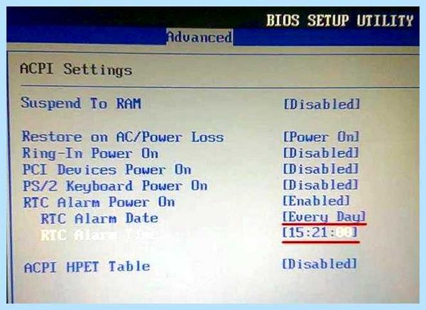 Power on time