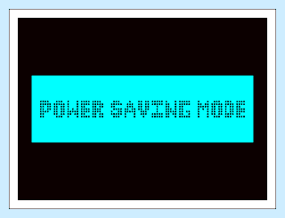 Power save mode на мониторе что делать