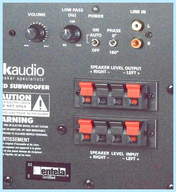 Power speaker input (power, speaker, input, Level Input, Speaker Level, Speaker Level Input) Power speaker input