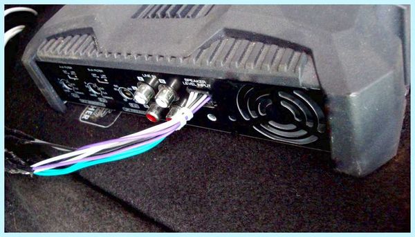 Power speaker input (power, speaker, input, Level Input, Speaker Level, Speaker Level Input) Power speaker input