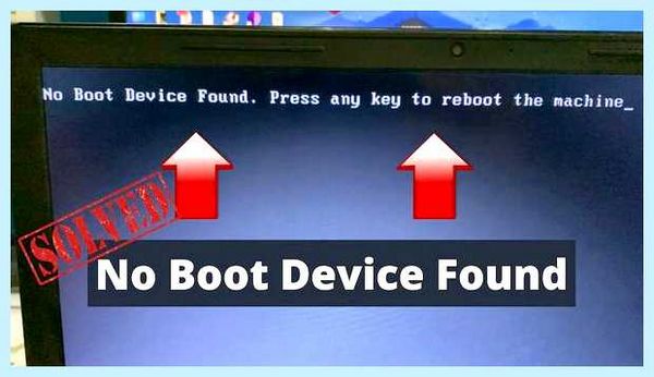 Press a key to reboot