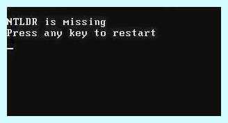 Press any key to restart