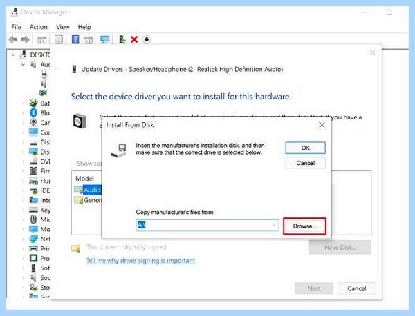 Realtek hd установка