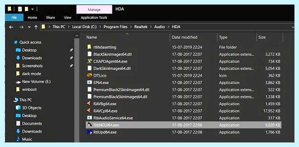 Realtek hd установка