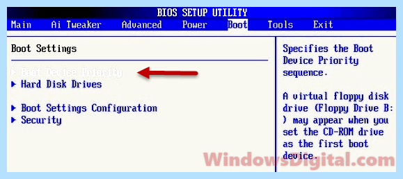 Reboot boot device (reboot, boot, device, hard drive) Reboot boot device