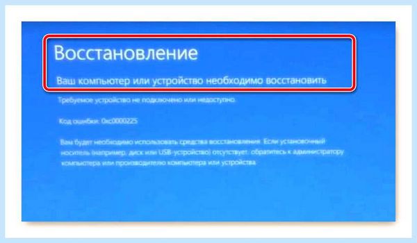 Recovery your pc