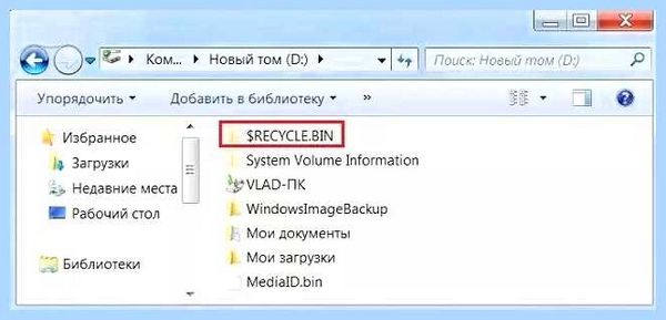 Recycle bin что это (recycle, папку RECYCLE, папка RECYCLE, RECYCLE Windows, локального диска) Recycle bin что это