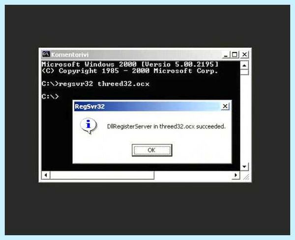 Regsvr32 dll скачать
