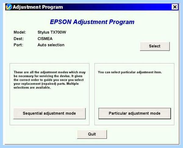 Resetters скачать бесплатно epson