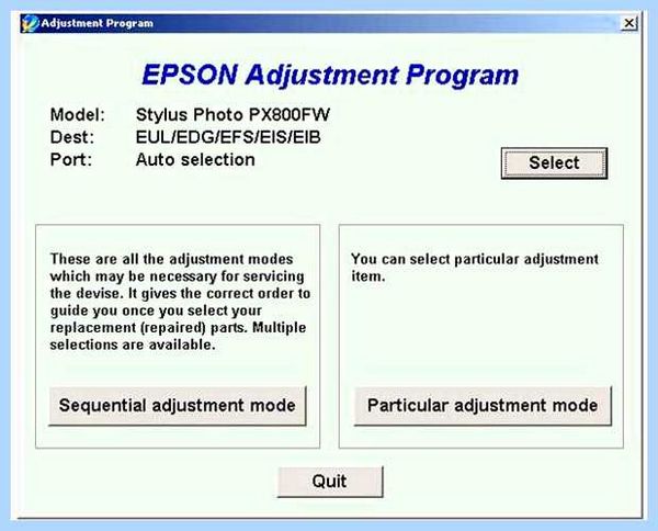 Resetters скачать бесплатно epson