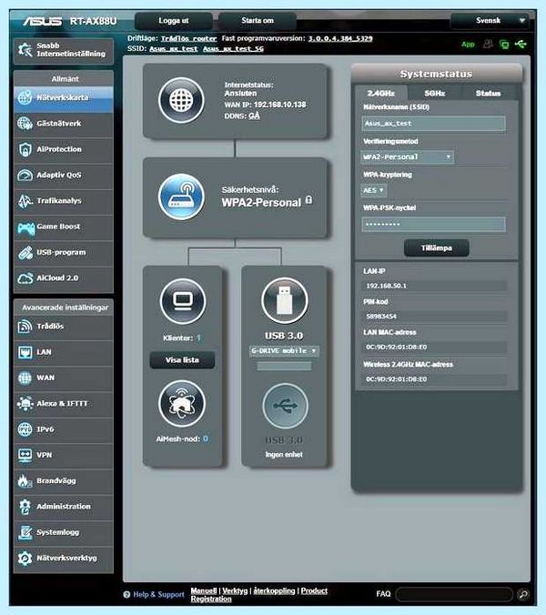 Router asus com main login asp