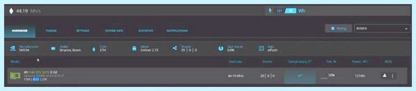 Rtx 3070 gaming pro майнинг