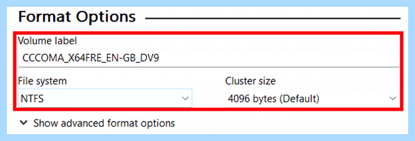 Rufus установка windows 10