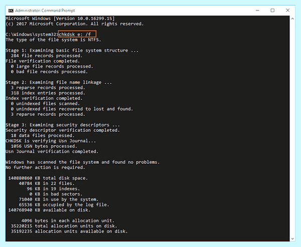 Run chkdsk f синий экран что делать