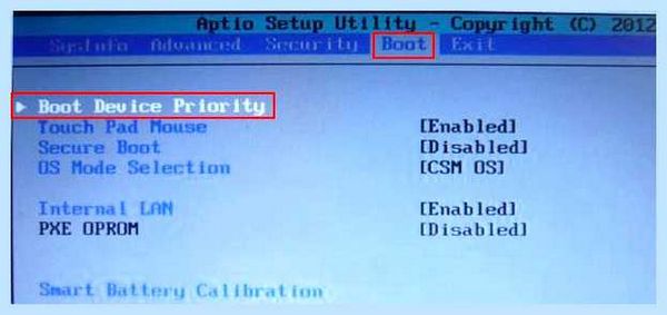 Samsung не видит загрузочную флешку