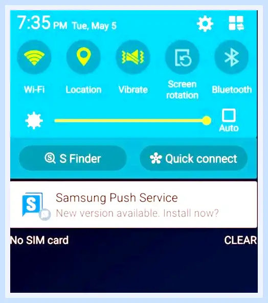 Samsung push service что это