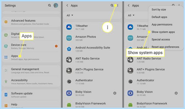 Samsung push service