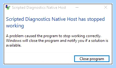 Scripted diagnostics native host не работает (scripted, diagnostics, native, host) Scripted diagnostics native host не работает