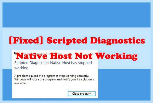Scripted diagnostics native host не работает (scripted, diagnostics, native, host) Scripted diagnostics native host не работает