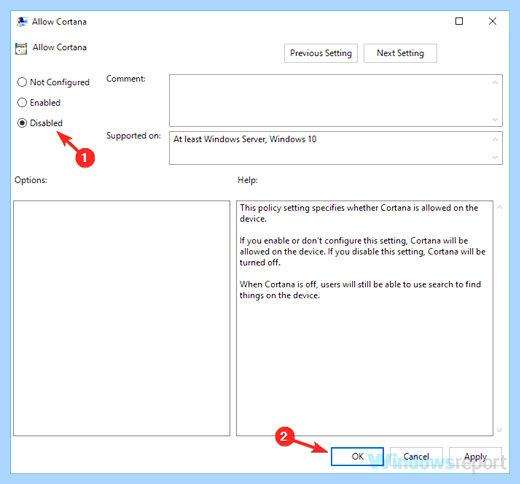 Search and cortana application как отключить (search, cortana, application, отключить, сенсорной панели) Search and cortana application как отключить