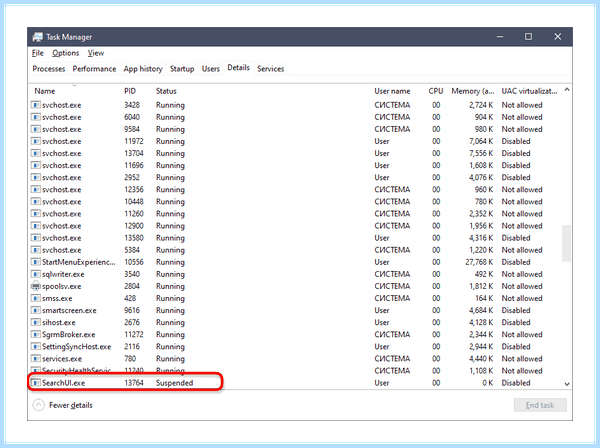 Search and cortana application как отключить (search, cortana, application, отключить, сенсорной панели) Search and cortana application как отключить
