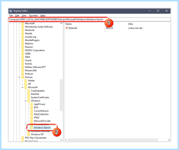 Search and cortana application как отключить (search, cortana, application, отключить, сенсорной панели) Search and cortana application как отключить