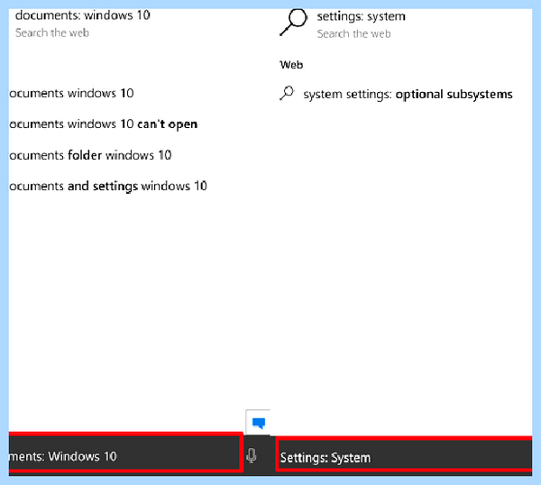 Search and cortana