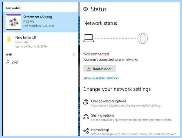 Search and cortana