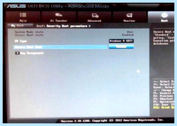 Secure boot bios что это