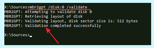Secure boot enabled