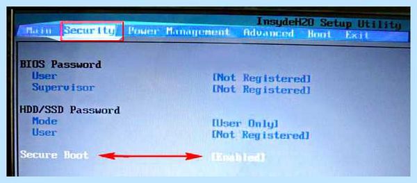 Secure boot fail