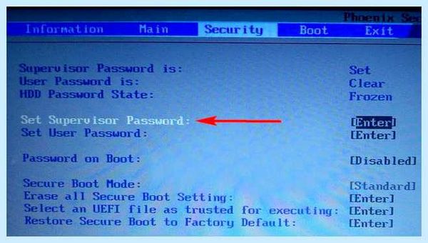 Secure boot fail