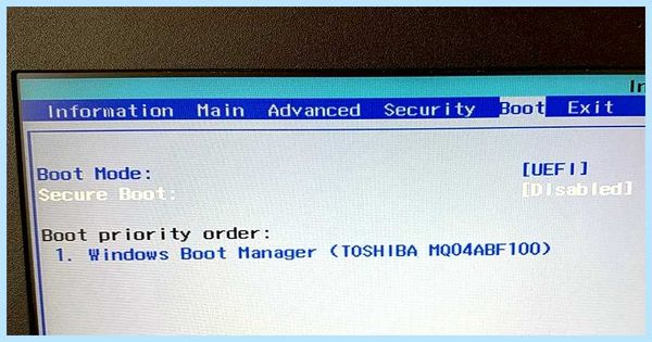 Secure boot в биосе что это