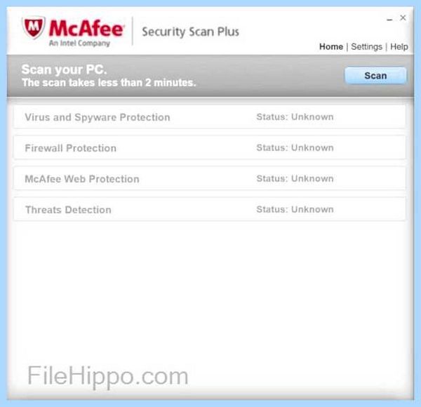 Security scan plus (security, scan, McAfee Security Scan, McAfee Security) Security scan plus