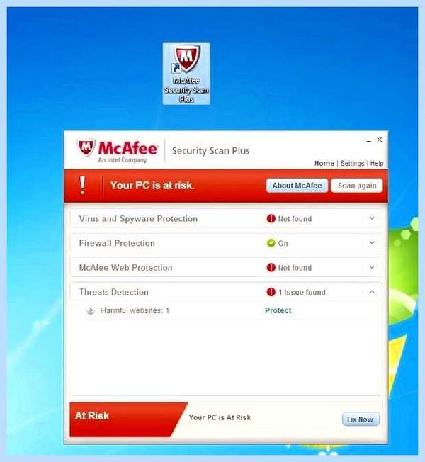 Security scan plus (security, scan, McAfee Security Scan, McAfee Security) Security scan plus