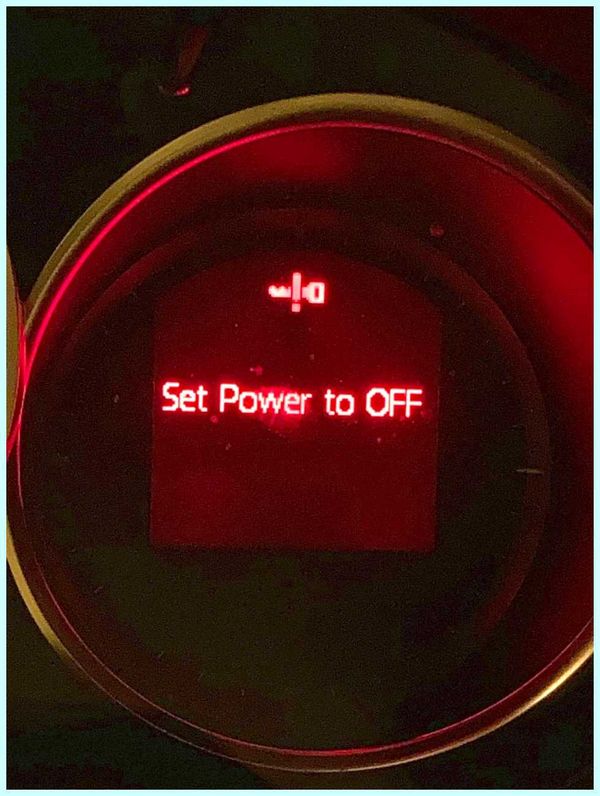 Set power to off