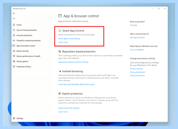 Smart app control (smart, control, Smart Control, Control Windows, Smart Control Windows) Smart app control