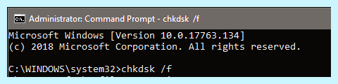 Smart disk error