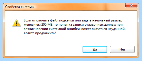 Ssd отключение файла подкачки
