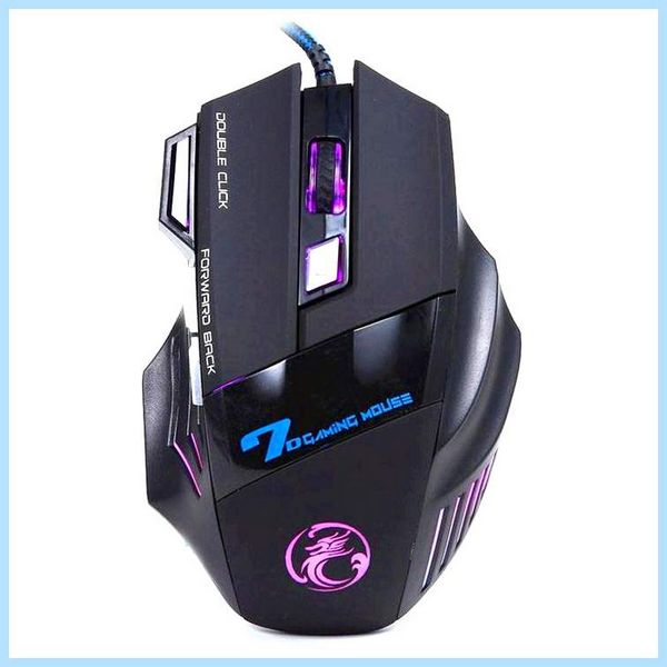7d gaming mouse цена Gaming          RGB Custom Cartoon Extended