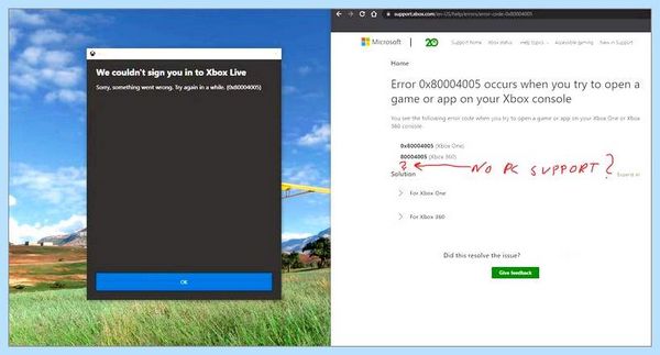 80004005 ошибка xbox Чтобы исправить это, попробуйте 80004005 ошибка xbox Чтобы исправить это, попробуйте