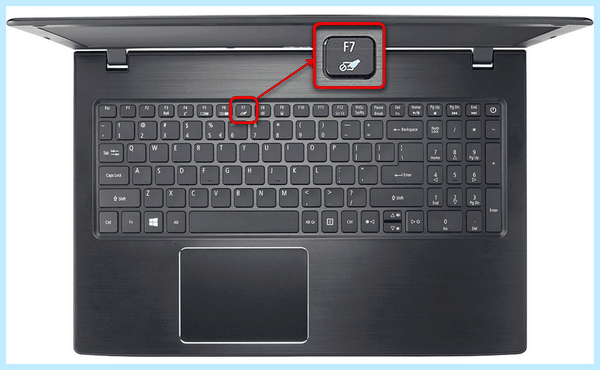 Acer 5750 не работает тачпад