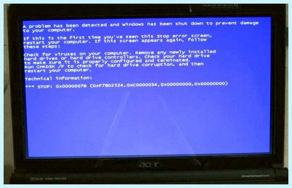Acer aspire 5 не включается