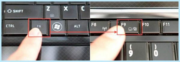 Acer aspire не работает тачпад