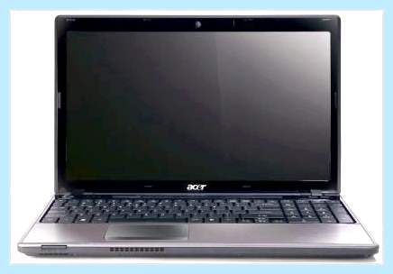 Acer при включении черный экран