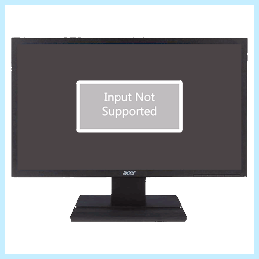 Acer вход не поддерживается