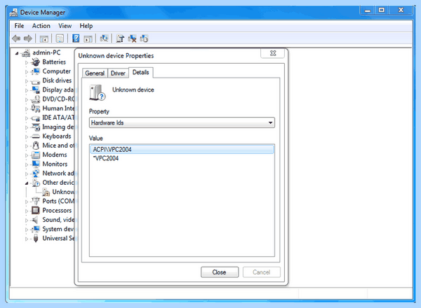 Acpi vpc2004 что это